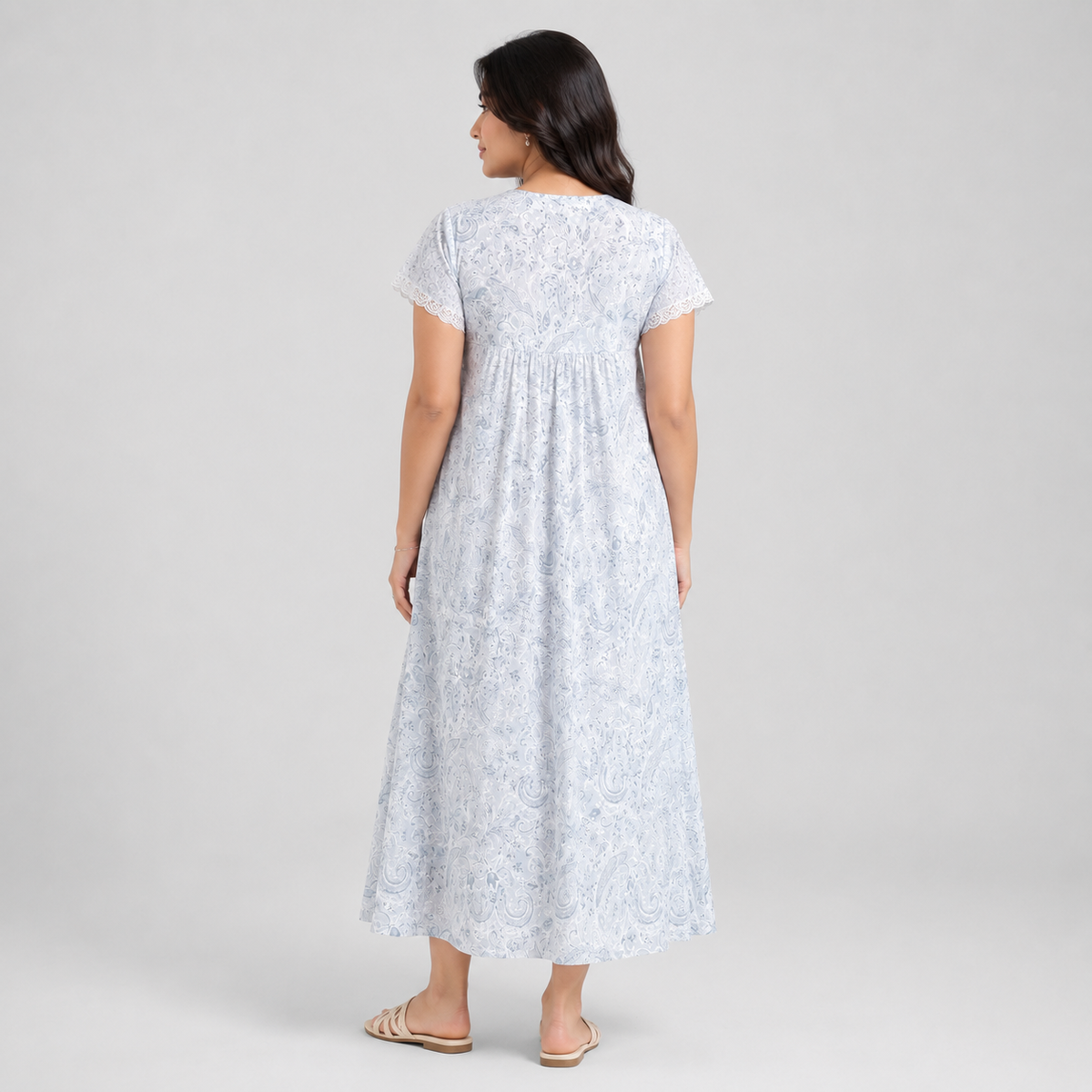 Winner Women's Glitter AOP Nightwear - 55358