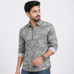 Winner Men's Green Aop Casual Shirt - 80299