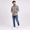 Winner Men's Green Aop Casual Shirt - 80299