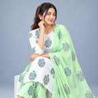 Winner Women's Green White 3 Pcs 80374