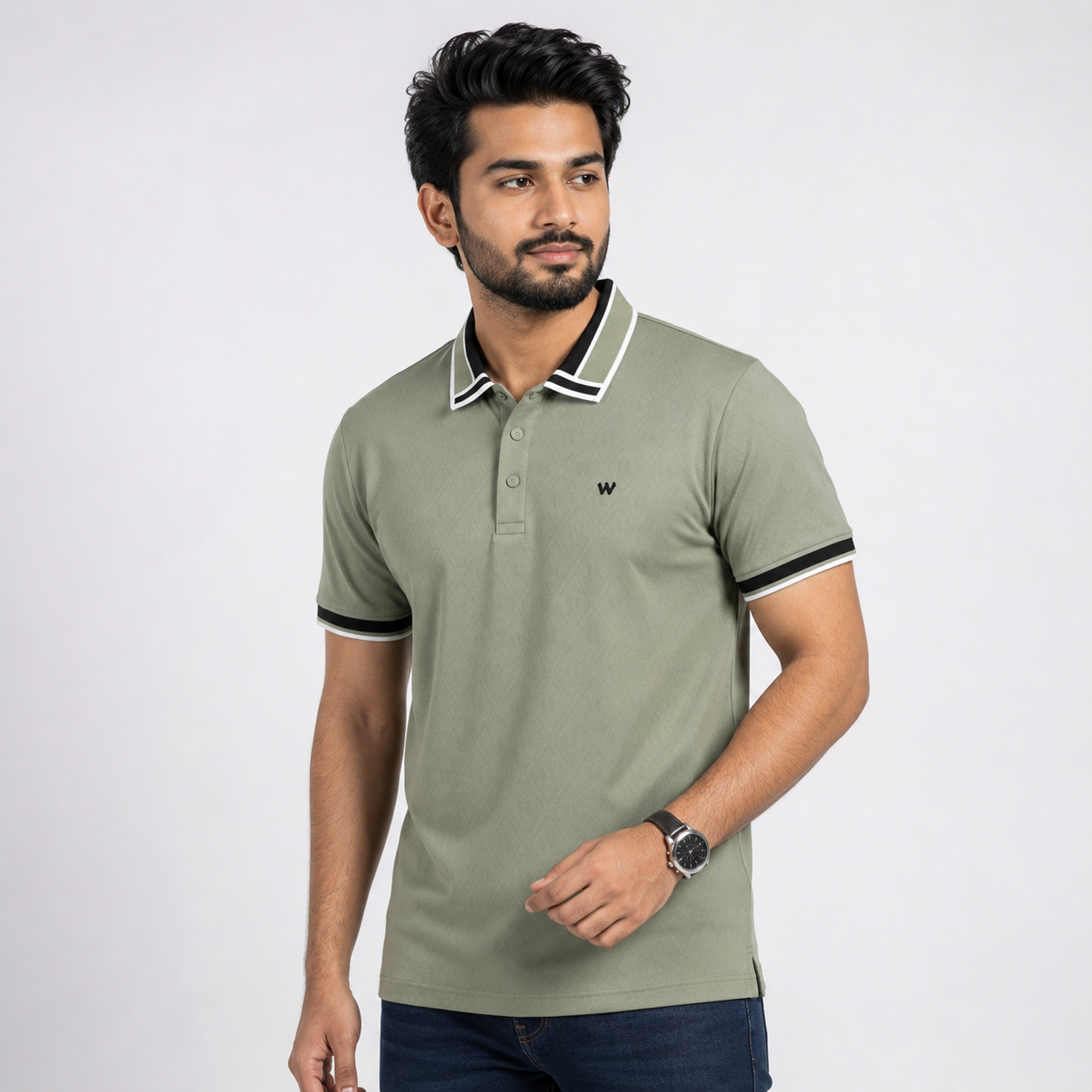 Winner MEN'S Green C-11 POLO SHIRT - 80061