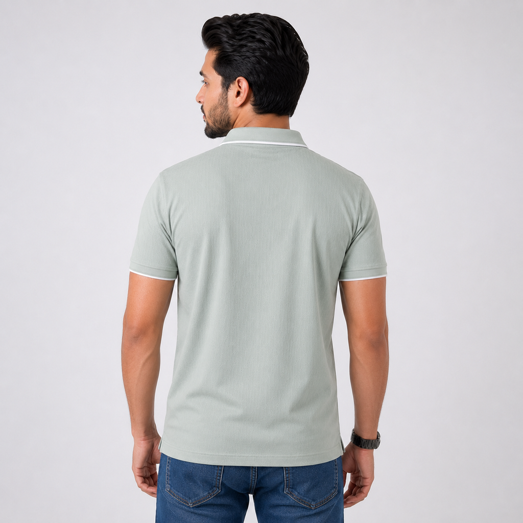 Winner Men's Green D-19 Polo Shirt - 80071