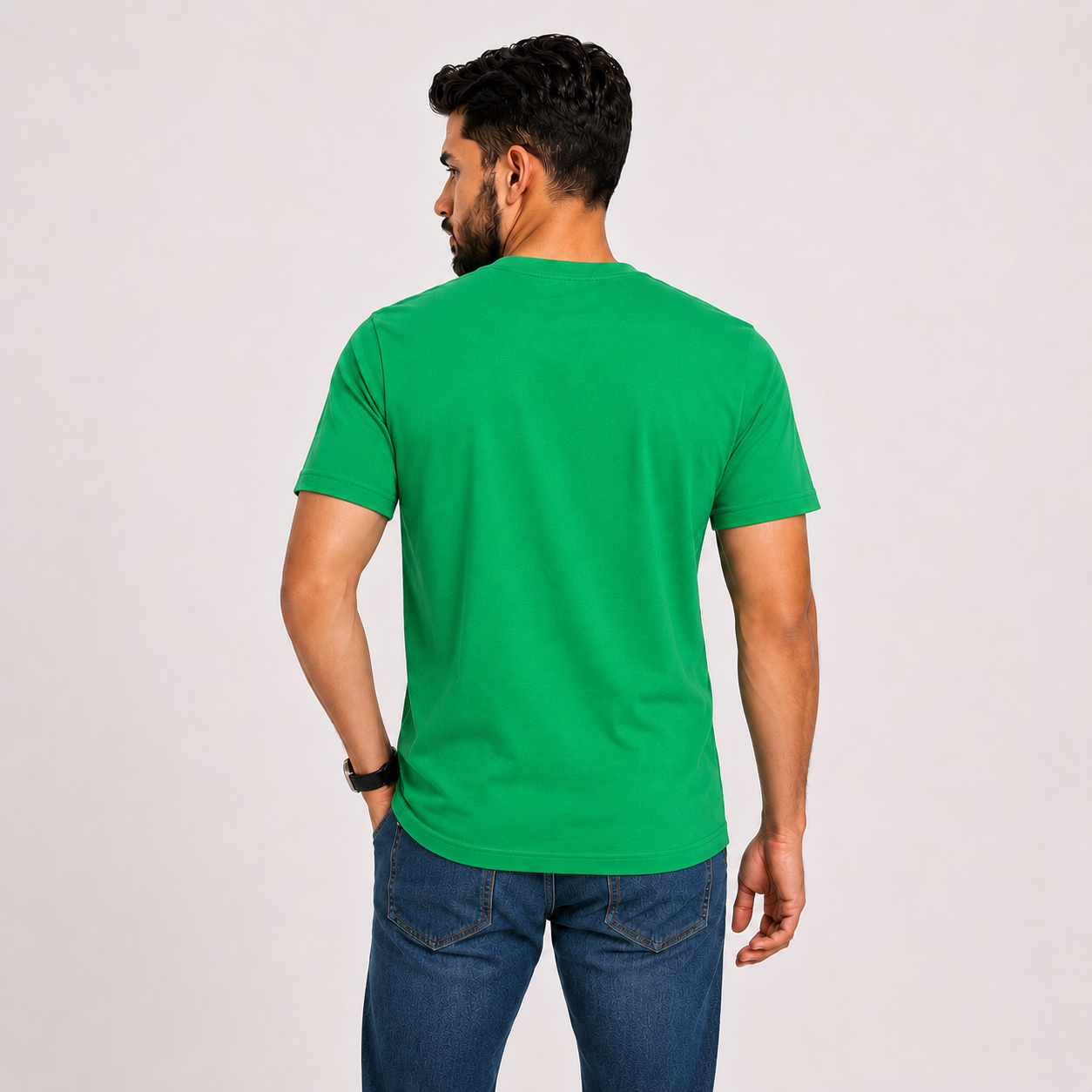 Green Slim Winner Men'S T Shirt - 73968
