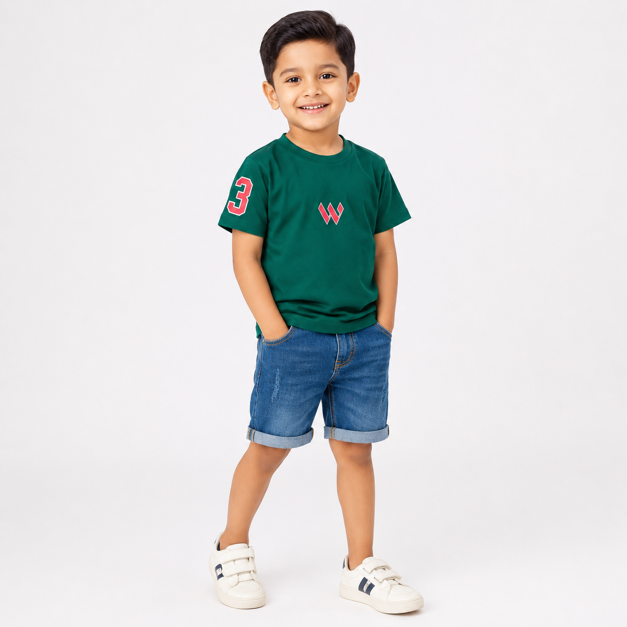 Winner Green Boys T Shirt-73896