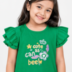 Winner Green Kids Girl's/s Top-73747