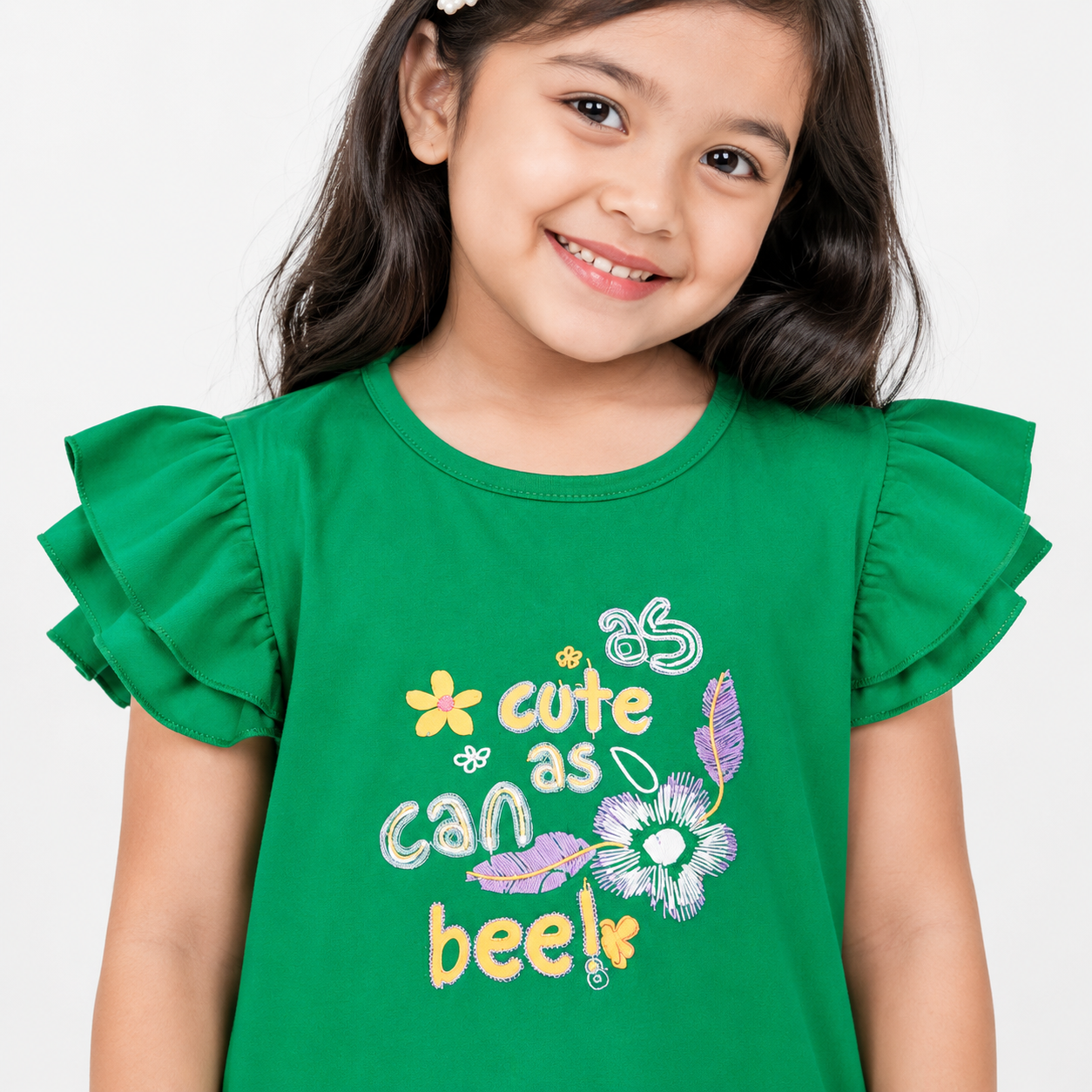 Winner Green Kids Girl's/s Top-73747