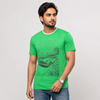 Winner Men's Green T-Shirt - 80273