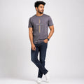 Winner Men's Grey-23 T-Shirt -73316