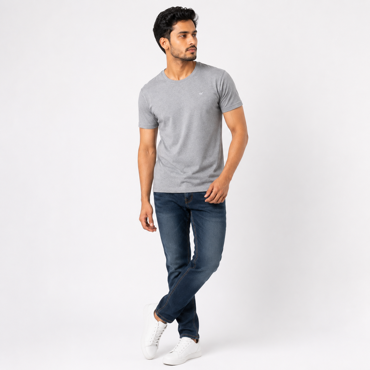 Winner' S  Grey Men'S T-Shirt-43925