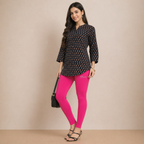 Winner's Hotpink Womens Modern Fit Leggings -43716