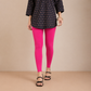 Winner's Hotpink Womens Modern Fit Leggings -43716