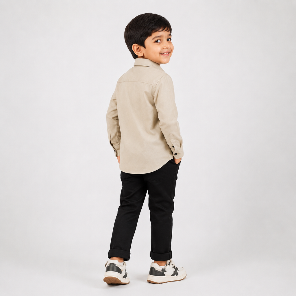 Winner Ivory Kid's Shirt- 80010