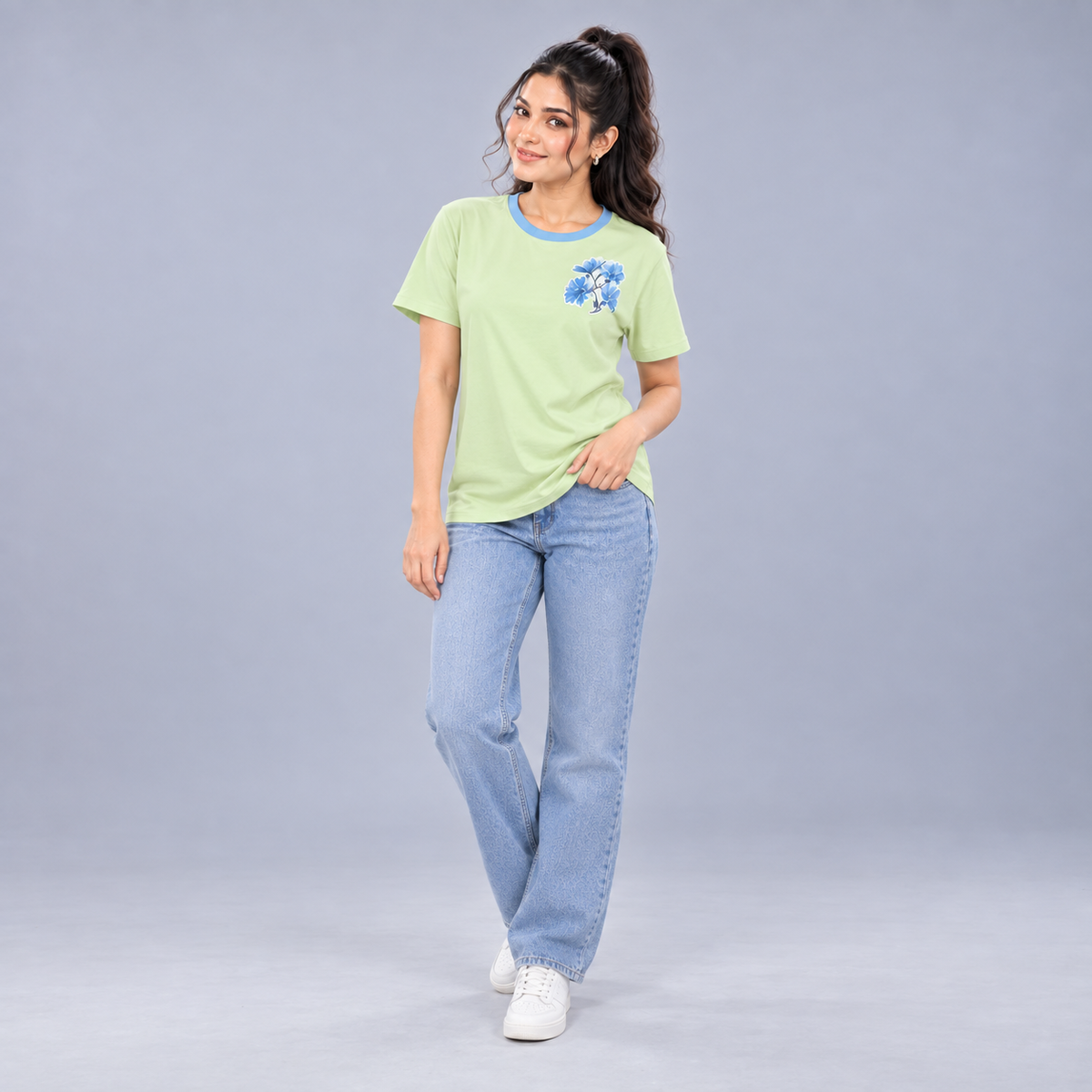 Winner Women's Lime Cream 12 0312 TPG T Shirt 80270