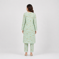 Winner lemon-AOP Ladies Kurti - 80186