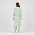 Winner lemon-AOP Ladies Kurti - 80186