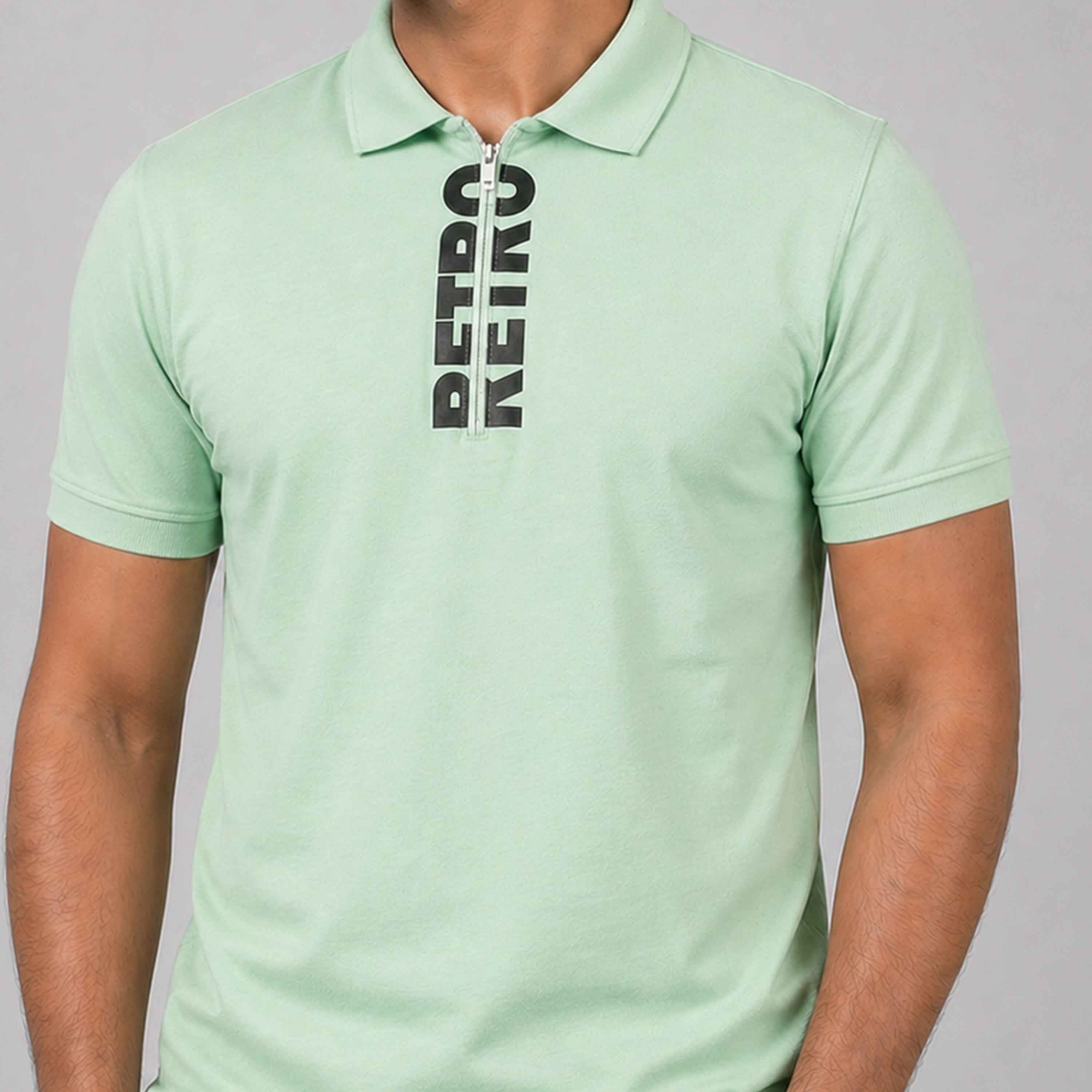 Winner Mens Light Grass Green Polo T Shirt -73990