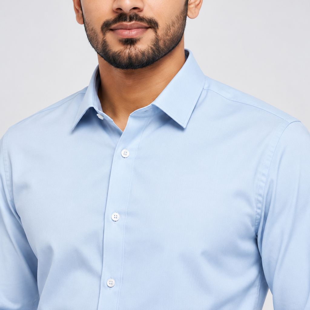 Winner Men's Light Blue Formal Shirt 80303