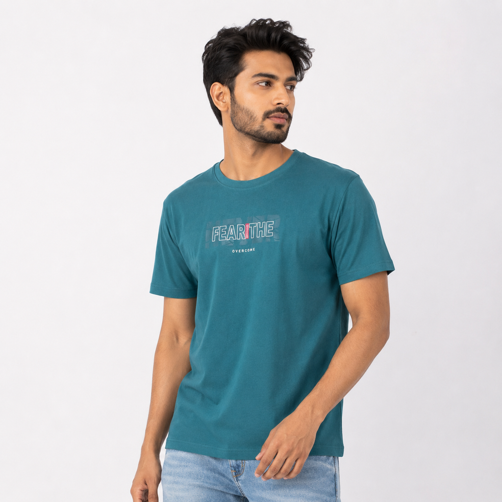 Lt green Slim Winner Men'S T Shirt - 80088