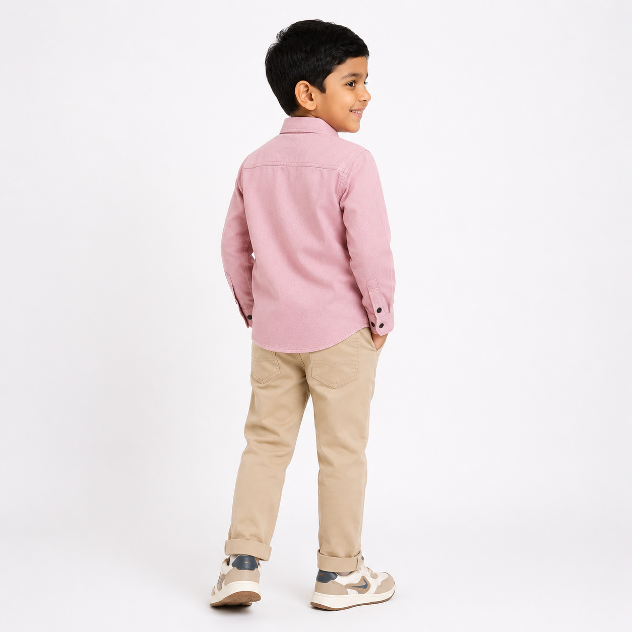 Winner Light Pink Kid's Shirt- 80010