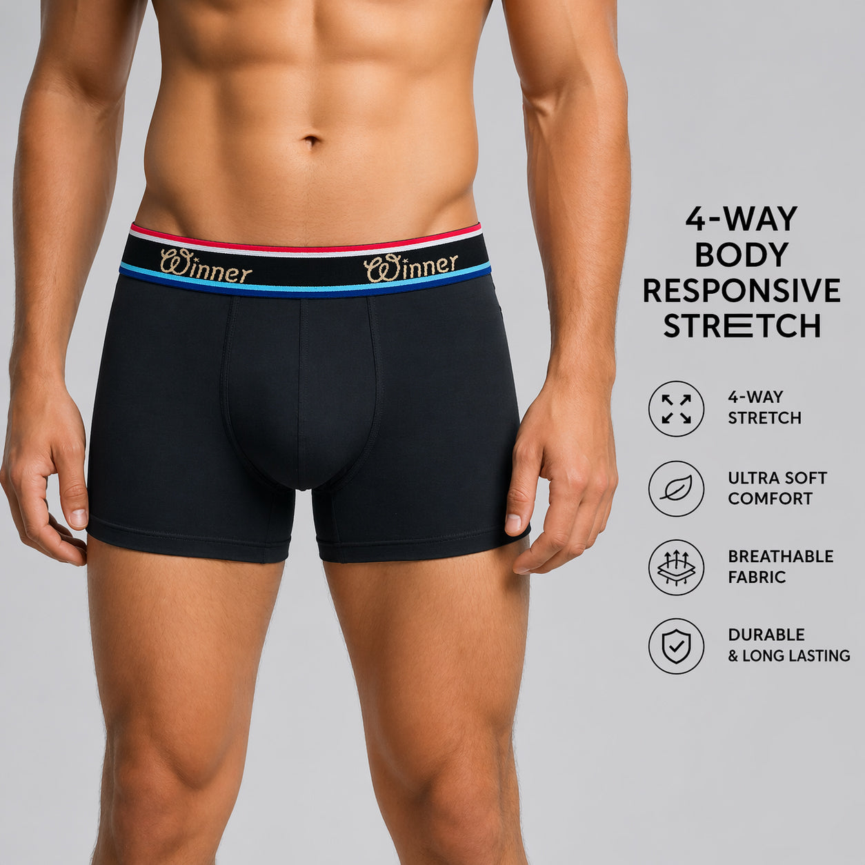 Men's Luxury Boxer - 43713