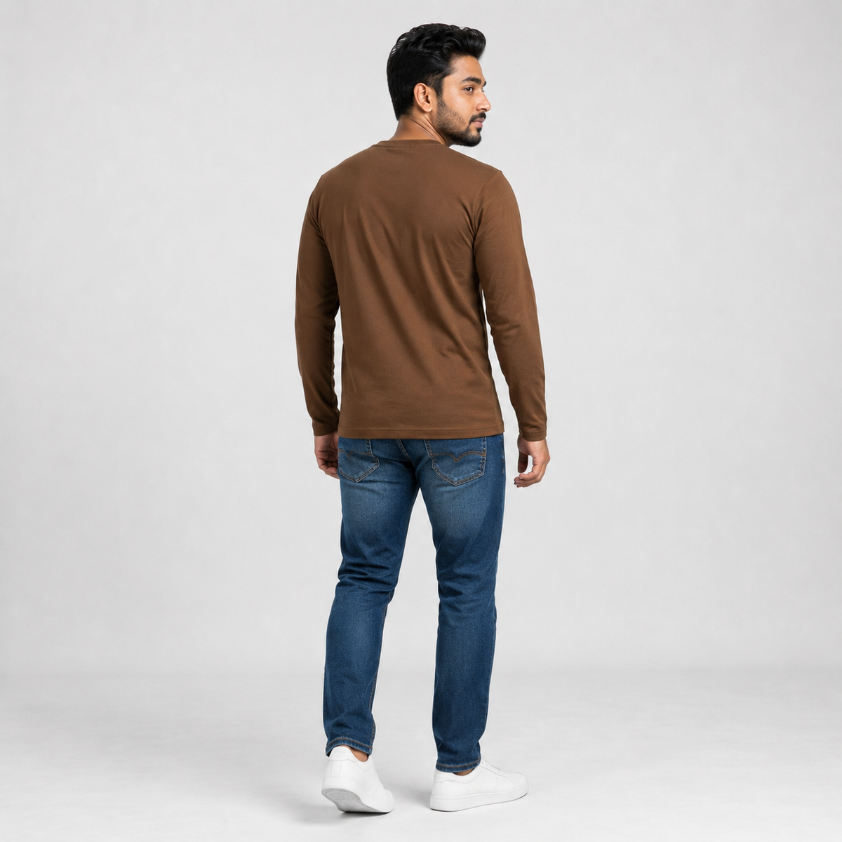 Winner Men's Monk Robe Full Sleeve T-Shirt-80319