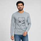 Winner Men's Monument Full Sleeve T-Shirt-80319