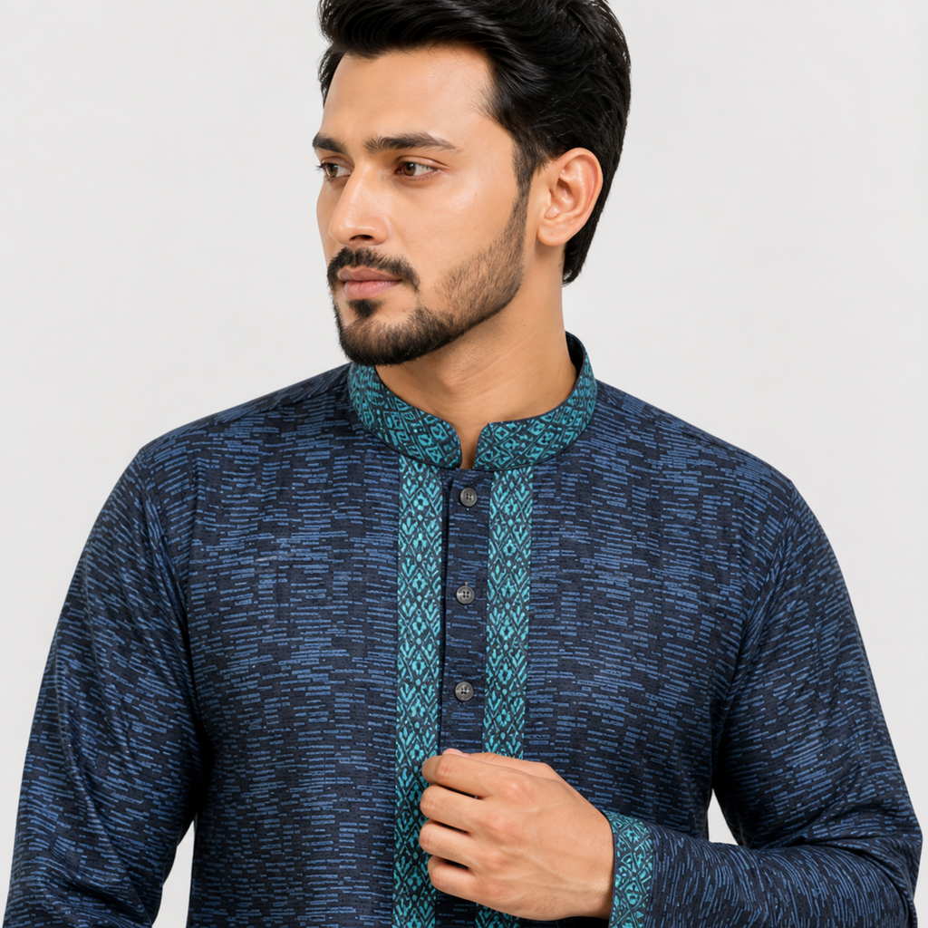 Men'S Marim Blue Panjabi -73942