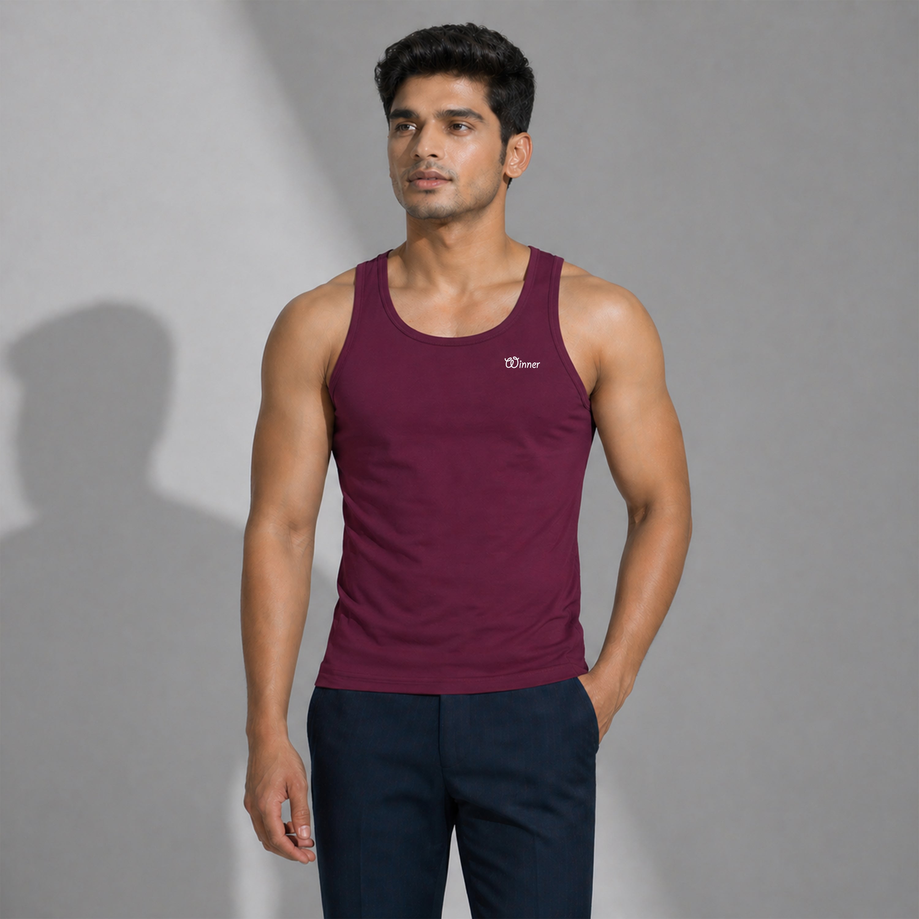 Winner Mens Maroon Rampage Vest - 43669