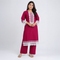 Maroon Ladies Cord Set - 80004
