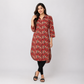 Maroon  Ladies kurti - 73662
