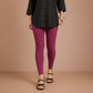 Winner's Maroon Womens Modern Fit Leggings -43716