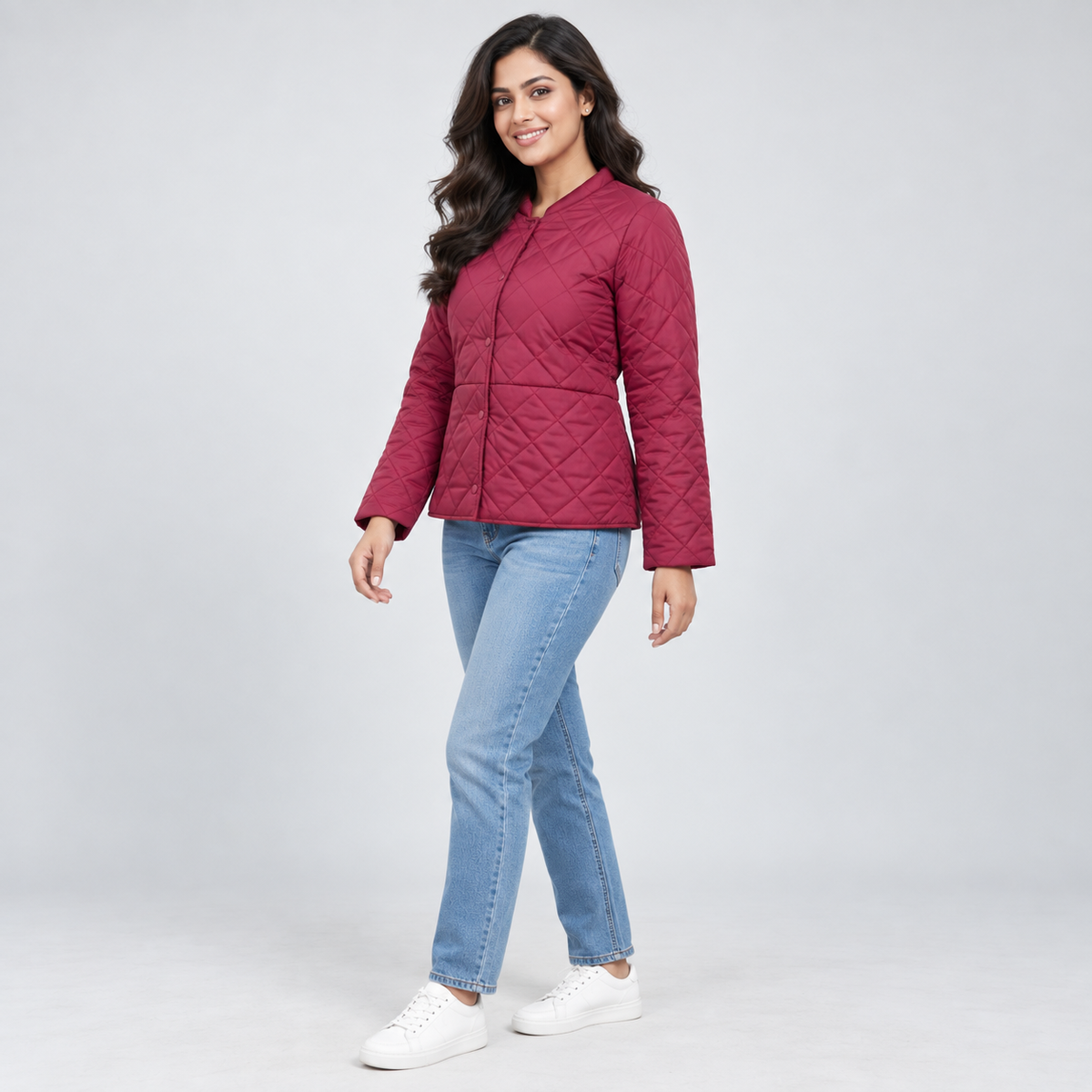 Winner Women's Maroon Jacket-73717