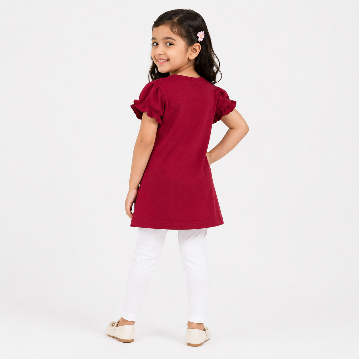Winner Maroon Girls Tshirt - 80144