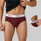 Winner's Mens Maroon  Deluxe Brief - 43685