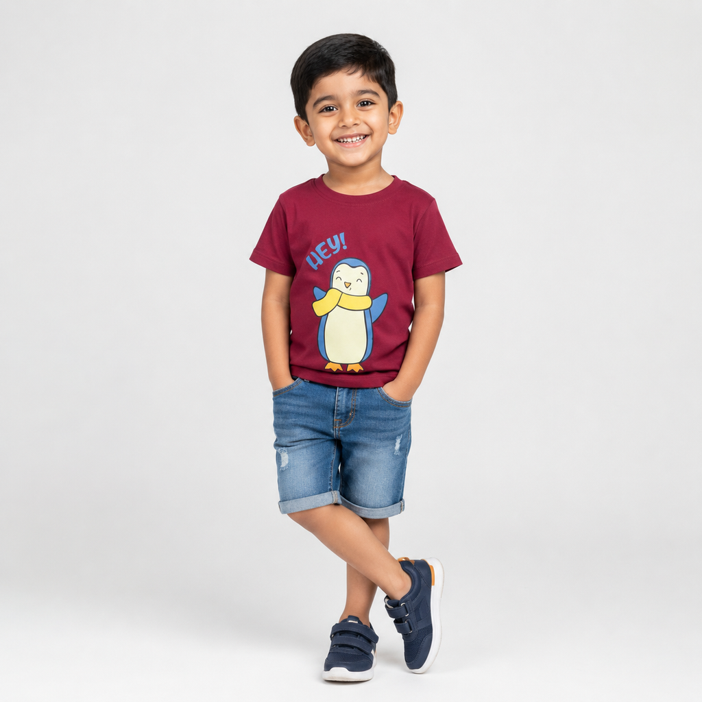 Winner Kids Fiery Red T shirt -73614