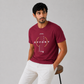 Winner Men's Maroon  T Shirt - 80090