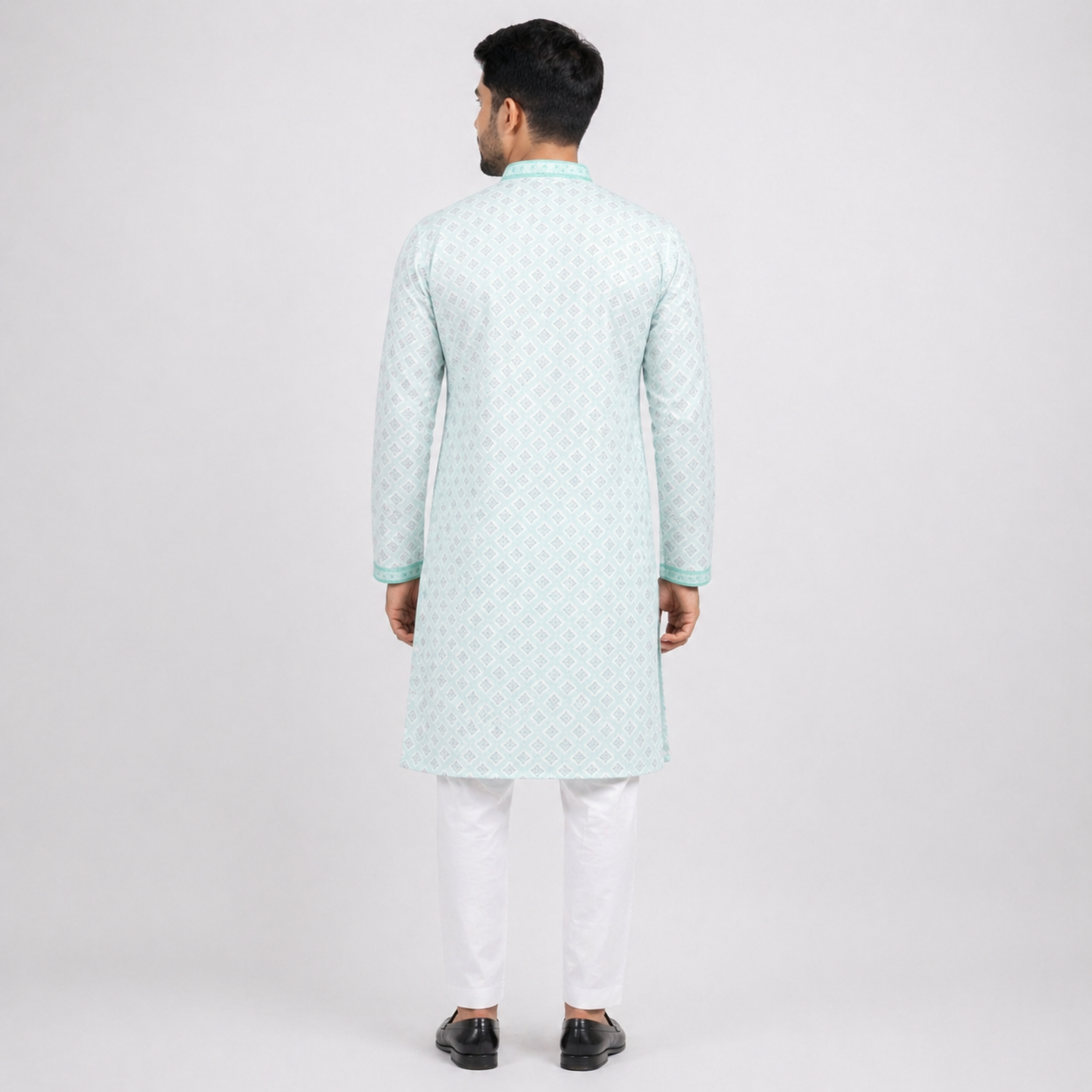 Winner Mens Mint Mix Panjabi -73920