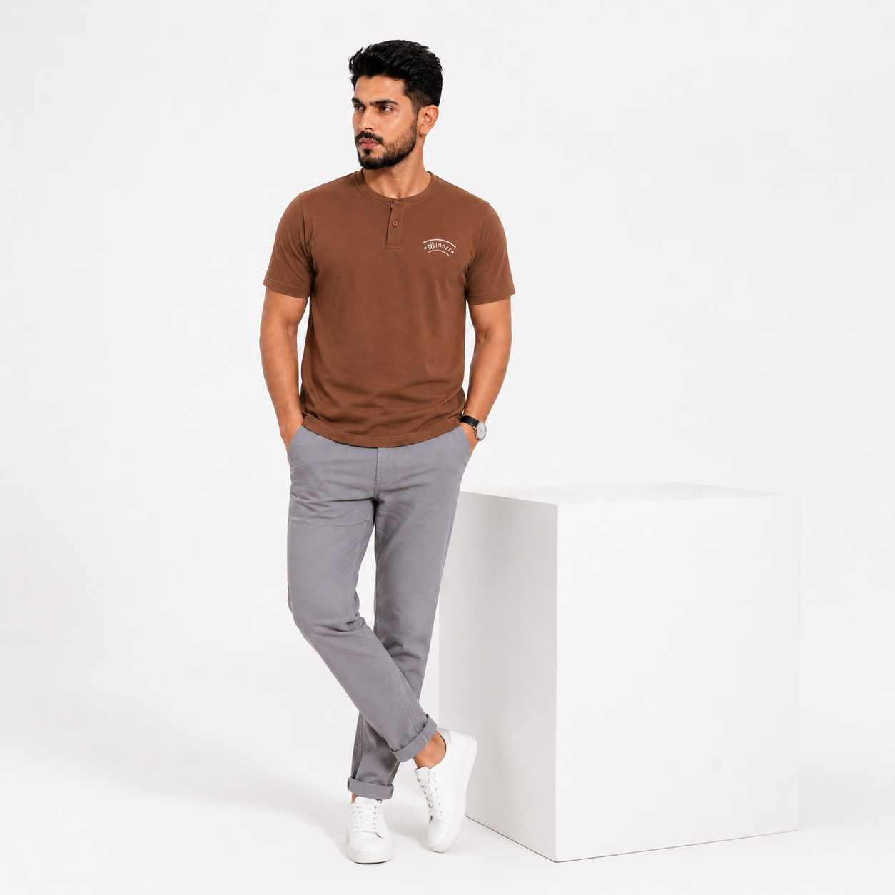 Monk Robe Slim Winner Men'S T Shirt - 73879