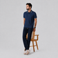 Winner's Mens Navy  Polo T Shirt - 80069