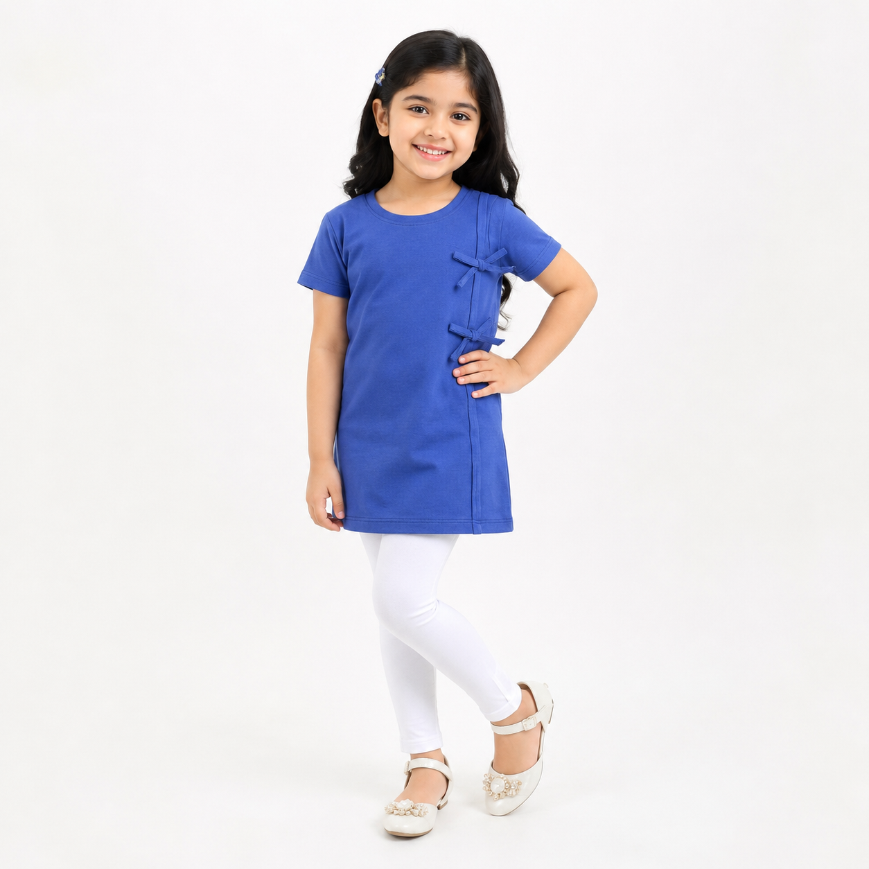 Winner Navy Blue Girls Tshirt - 80137