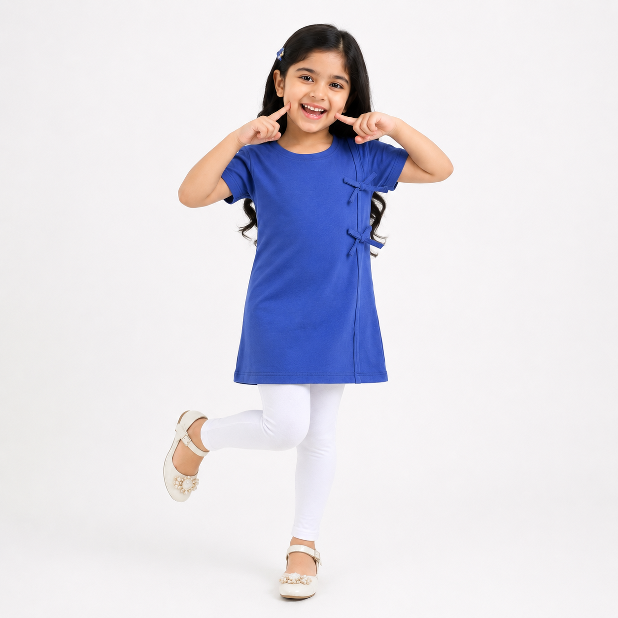 Winner Navy Blue Girls Tshirt - 80137