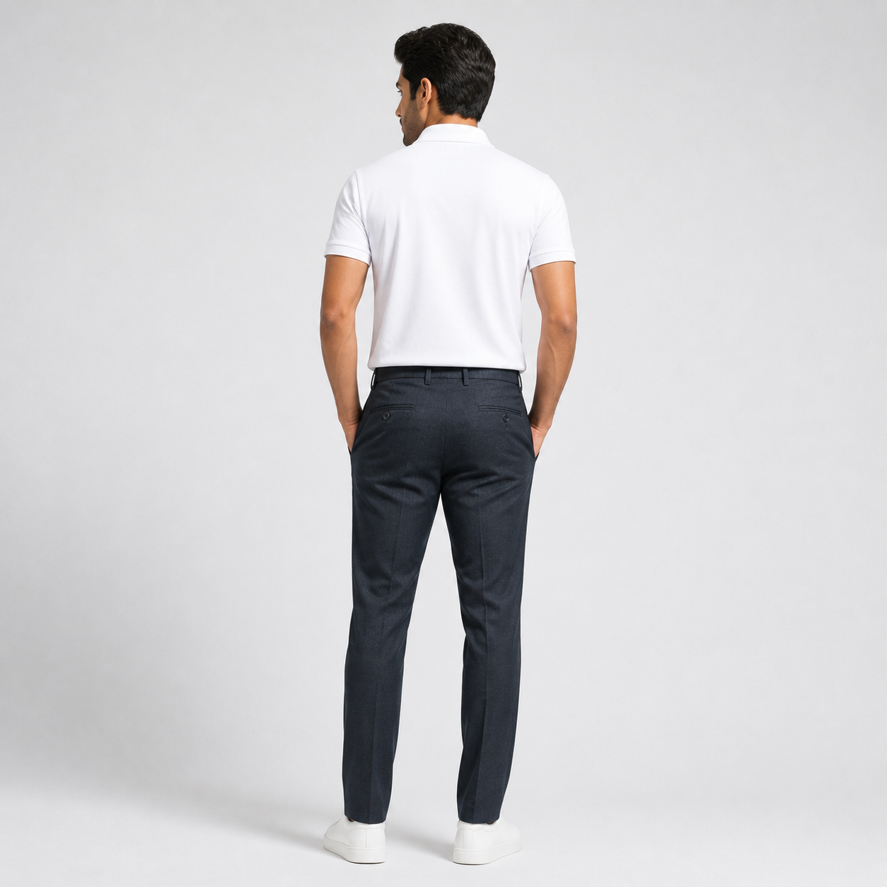 Winner' S Navy-21  Men's Gabardine Pant - 73010
