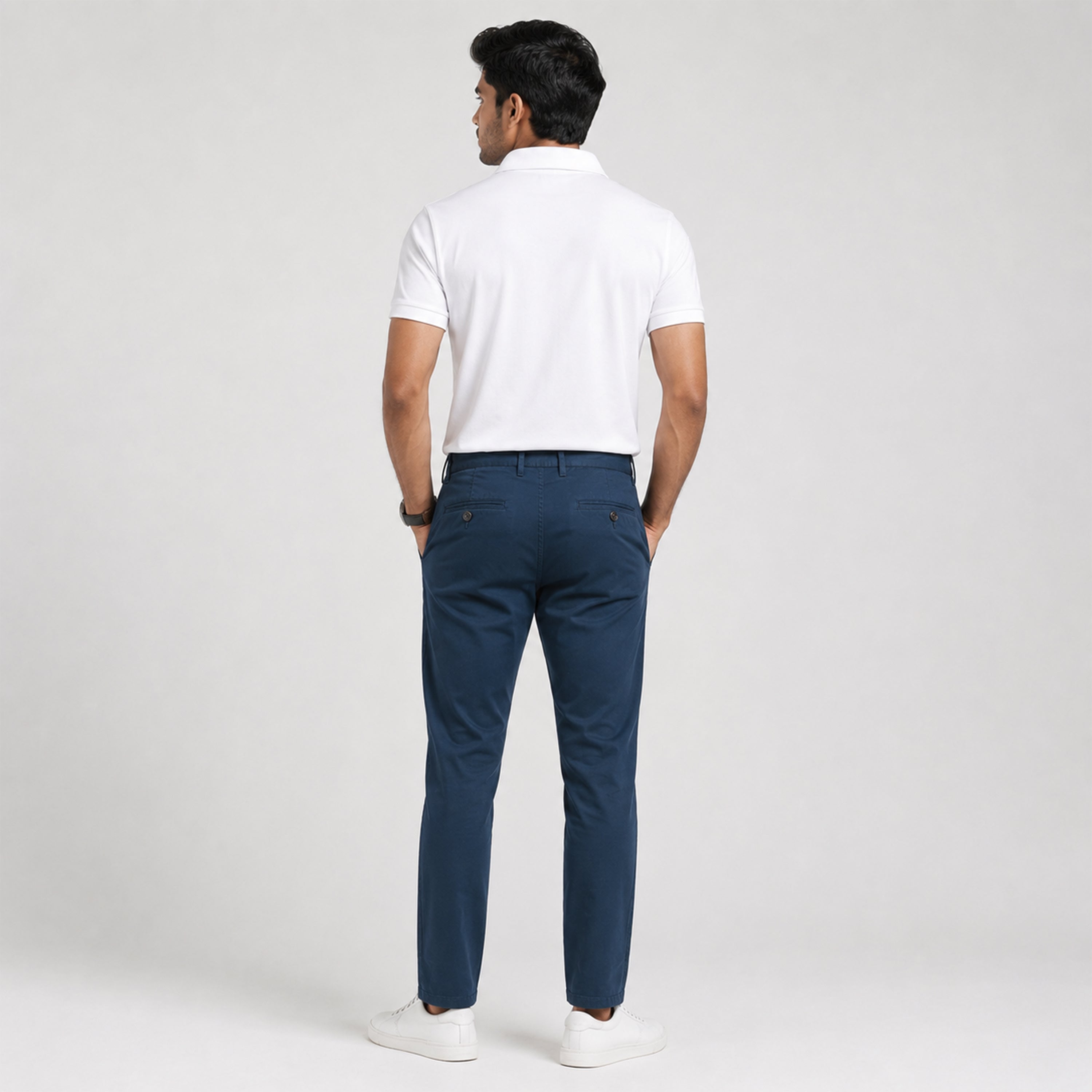 Winner Men's Navy Twill Pant  - 73650