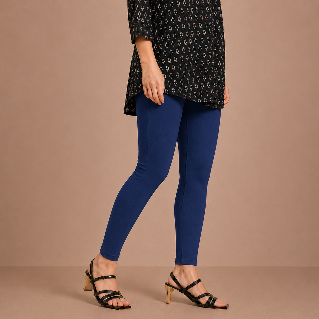 Winner Navy Womens Modern Fit Leggings -43716