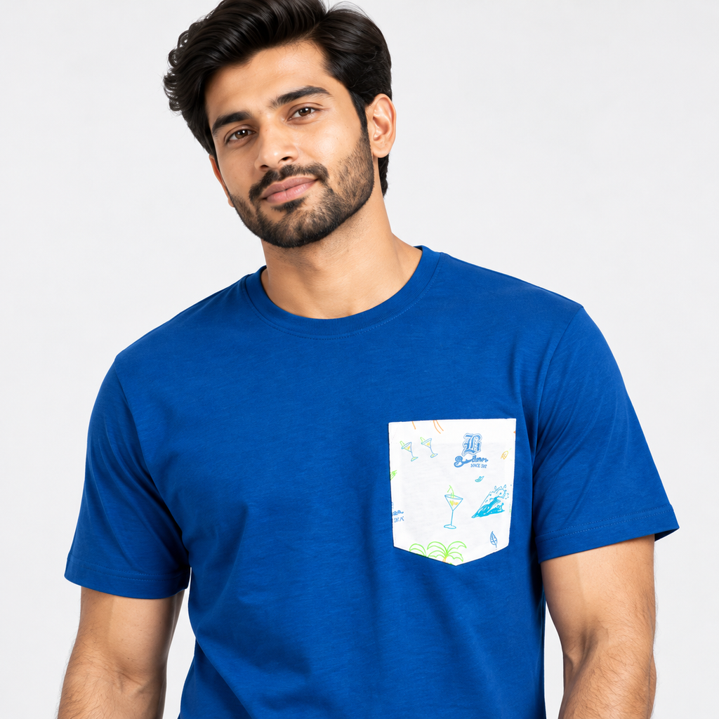 Winner Men's Navy T Shirt 80288