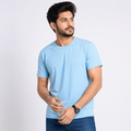 Winner Men's Sky Blue Regular T Shirt - 73435