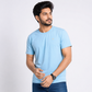 Winner Men's Sky Blue Regular T Shirt - 73435