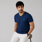 Navy Slim Winner Men'S T Shirt - 73936