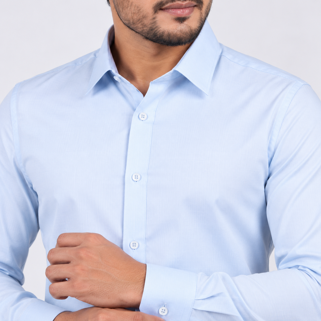 Winner Men's Ocean Blue Formal Shirt 80303
