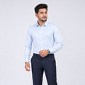 Winner Men's Ocean Blue Formal Shirt 80303